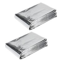 Ioensy - Película Plateada Reflectante De Mylar Para Jardín, Huertos, Invernaderos, Cubierta De Lámina, 2 Uds.