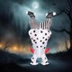thumbnail image 2 of Disfraz inflable de payaso Orion al revés para adulto, 2 of 4