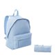 thumbnail image 1 of Pack X 2 Mochila Urbana + Cartuchera Kalex Amarillo Para Mujer Totto, 1 of 5