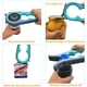thumbnail image 3 of Abridor de tarros, abrebotellas y abrelatas Otstar, azul/gris, 3 of 8