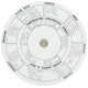 thumbnail image 2 of Regla circular calculadora CONCISE 100973 84 mm de cloruro de vinilo, 2 of 2