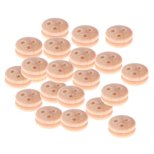 Bothyi - 20 Piezas Bloques De Polea Piezas De Juguete Educativo Fácil De Usar Modelo De Barco Deadeye 8Mm