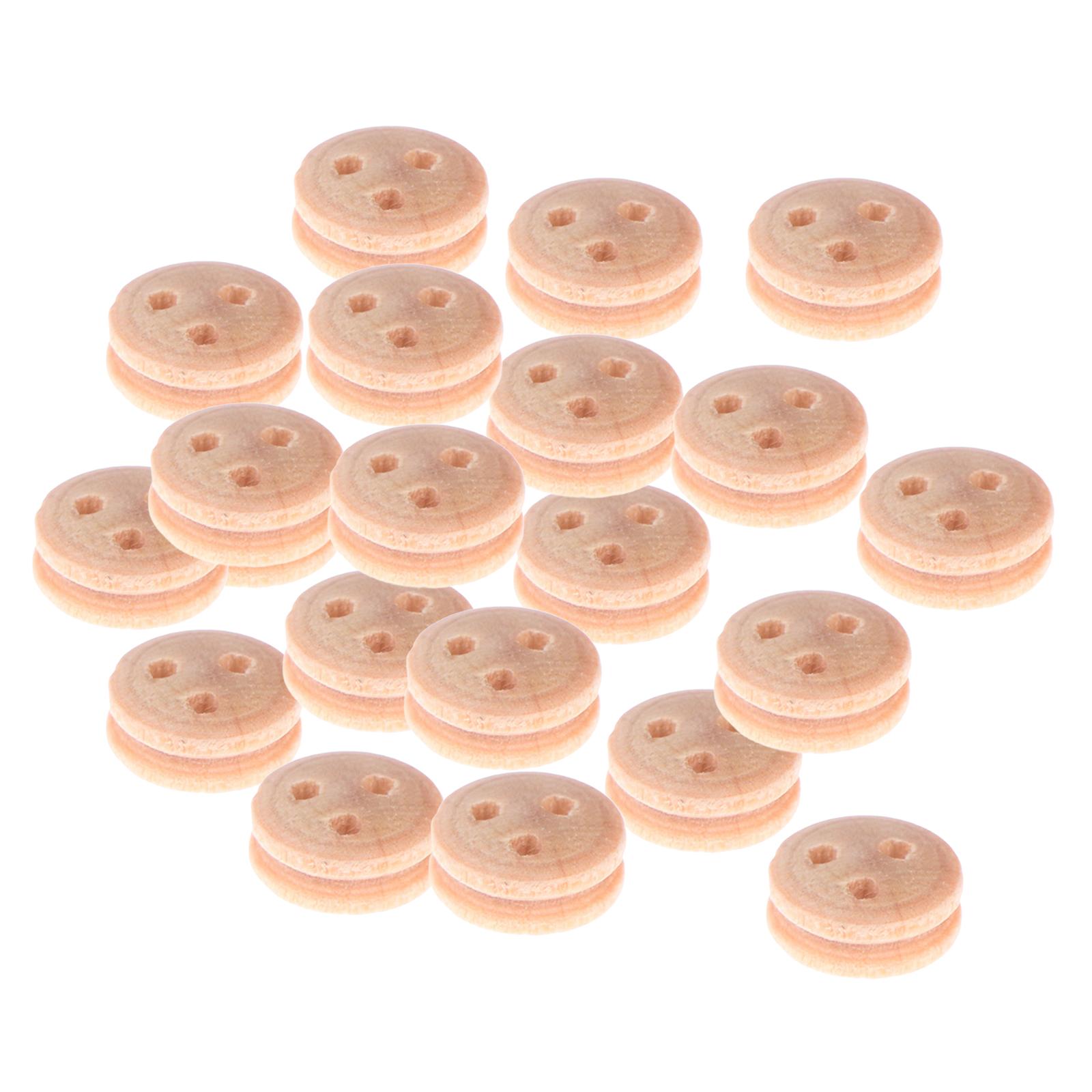 Bothyi - 20 Piezas Bloques De Polea Piezas De Juguete Educativo Fácil De Usar Modelo De Barco Deadeye 8Mm