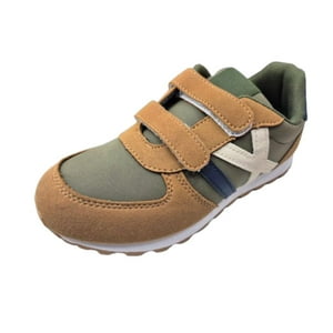 Vinnys Outlet - Zapatilla Deportiva Niño Velcro Camel
