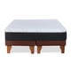 thumbnail image 2 of Cama Europea Zen Top Foam 2 Plaza Base Dividida, 2 of 4