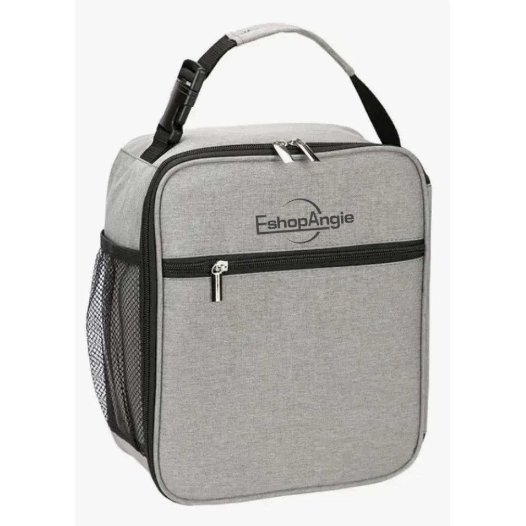 Riqui - Lonchera Térmica Portátil Gris