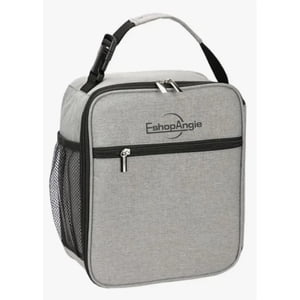 Riqui - Lonchera Térmica Portátil Gris