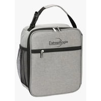 Riqui - Lonchera Térmica Portátil Gris
