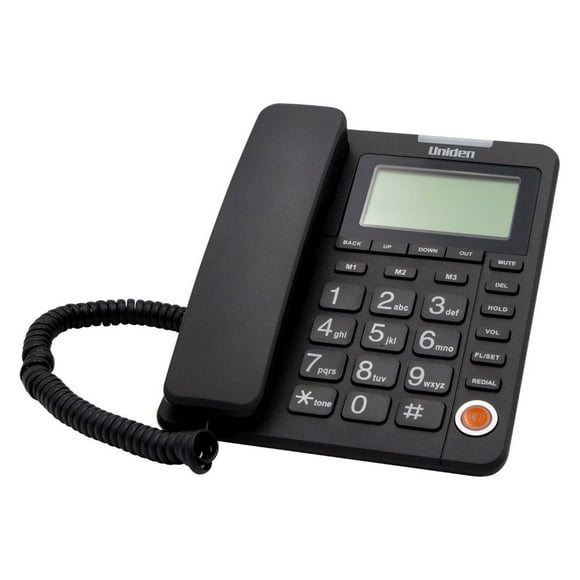 Telefono Sobremesa Negro