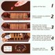 thumbnail image 3 of Juego Shut The Box Uowivi para 6 jugadores con tablero de madera, 3 of 6
