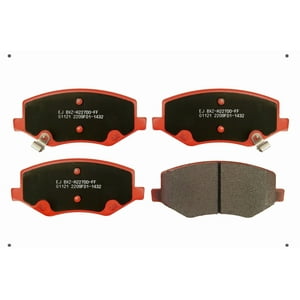 Ital Brakes Pm - Set Pastillas Frenos Ital Brakes Delanteras Para Jac Js3 2021 2024