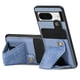 thumbnail image 3 of Funda Resistente para Google Pixel 8 con Tarjetero y Soporte, Diseño Magnético Azul, 3 of 5