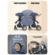thumbnail image 5 of Coche Cuna Con Silla Nido Y Accesorios LuBabycas Café, 5 of 8