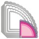 thumbnail image 1 of Set de Troqueles Anidados de Bolsillo de Esquina con Costura – Matty's Crafting Joy (4 piezas), 1 of 7