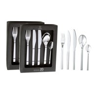 Arthome - Set Cuchilleria 40 Piezas Acero Inoxidable Cuc01