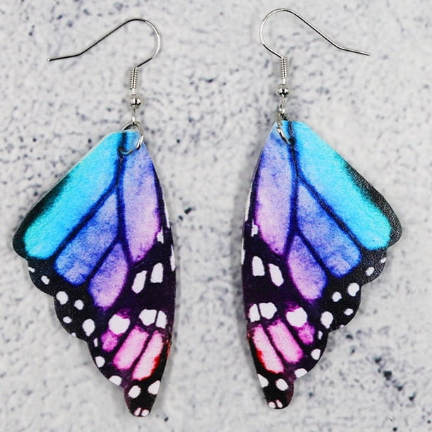 Bohemian Butterfly Wings Dangle Earrings - Colorful Ear Jewelry for Women - Perfect Gift