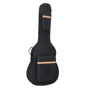Magideal - Bolsa Para Guitarra Eléctrica, Bolsa Para Bajo Eléctrico, Negra, De Viaje, Impermeable, Suave, Almohadilla De Protección, Mochila, Estuche De Transpor