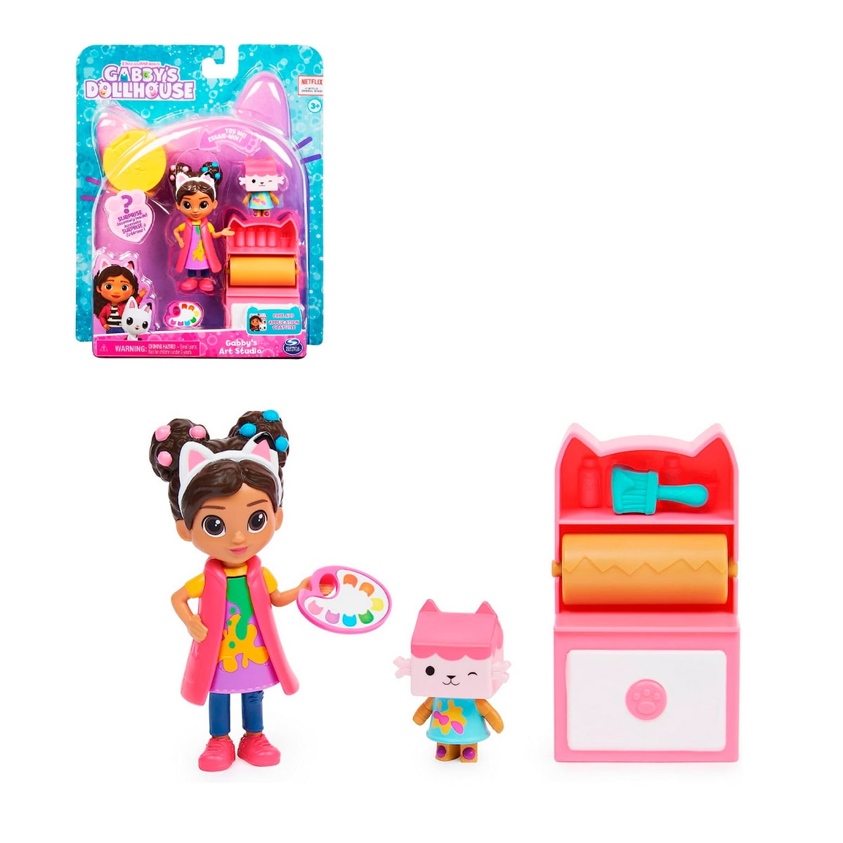 Gabby's Dollhouse - Playset Muñecas Gabbys Dollhouse Estudio De Arte