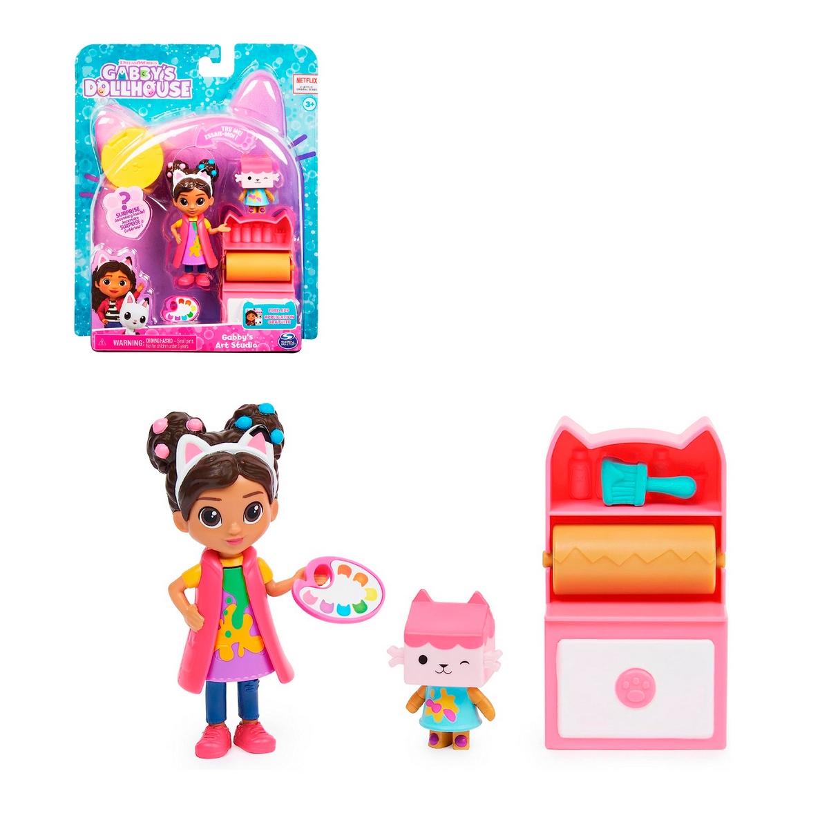 Gabby'S Dollhouse - Playset Muñecas Gabbys Dollhouse Estudio De Arte