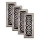 thumbnail image 1 of Rejilla de piso Decor Grates 30×10 cm níquel cepillado, paquete de 4, 1 of 9