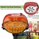 thumbnail image 3 of Parrilla eléctrica Giantex 1600W para interiores y exteriores, color rojo, 3 of 9