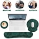 thumbnail image 2 of Alfombrilla de ratón + reposamuñecas para teclado + posavasos 3 en 1, bonita alfombrilla ergonómica grande para juegos con reposamuñecas, almohadilla de escritorio para ordenador, portátil y oficina., 2 of 6