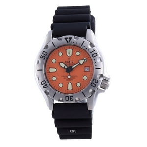 Reloj Ratio Freediver Profesional 500M Zafiro Automático 32Bj202A-Org Para Hombres