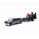 thumbnail image 1 of Camión de Juguete NewRay Chevy Silverado de Fundición con Remolque, 1 of 2