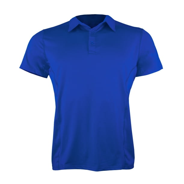 Polera Dry Fit Con Cuello Manga Corta Lisa Hombre