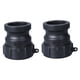 thumbnail image 1 of Adaptador De Contenedor IBC Con Ranura De Leva Y Rosca Fina Y Gruesa, Conector Para Manguera De Césped TIPO 200, 1 of 5