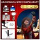 thumbnail image 3 of Luz portátil para selfies, accesorios móviles, 2000 mAh, 2700 a 6500 K, 3 modos, 3 of 8