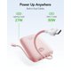 thumbnail image 2 of Power Bank VIYISI 20000 mAh 30 W de carga rápida, luz rosa, 2 of 8
