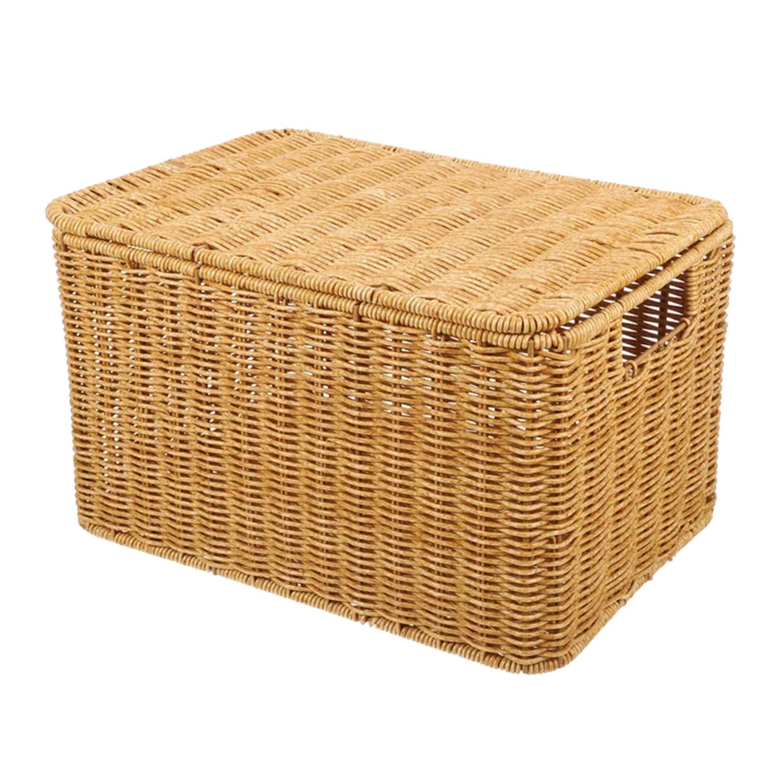 Bothyi - Cesta Organizadora De Artículos Diversos Con Asa Japonesa Para Despensa, Hogar, L