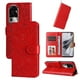 thumbnail image 1 of Funda tipo cartera FOXDOCK para OPPO Reno 10 Pro 5G , diseño girasol en relieve, cuero PU, cierre magnético, soporte y tarjetero, 1 of 5