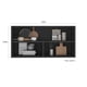 thumbnail image 3 of Mueble De Cocina Etni 2 Puertas Grafito, 3 of 4