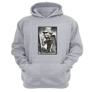 Genérico - Polerón Canguro Don Ramon Gris Claro Talla Xl Unisex
