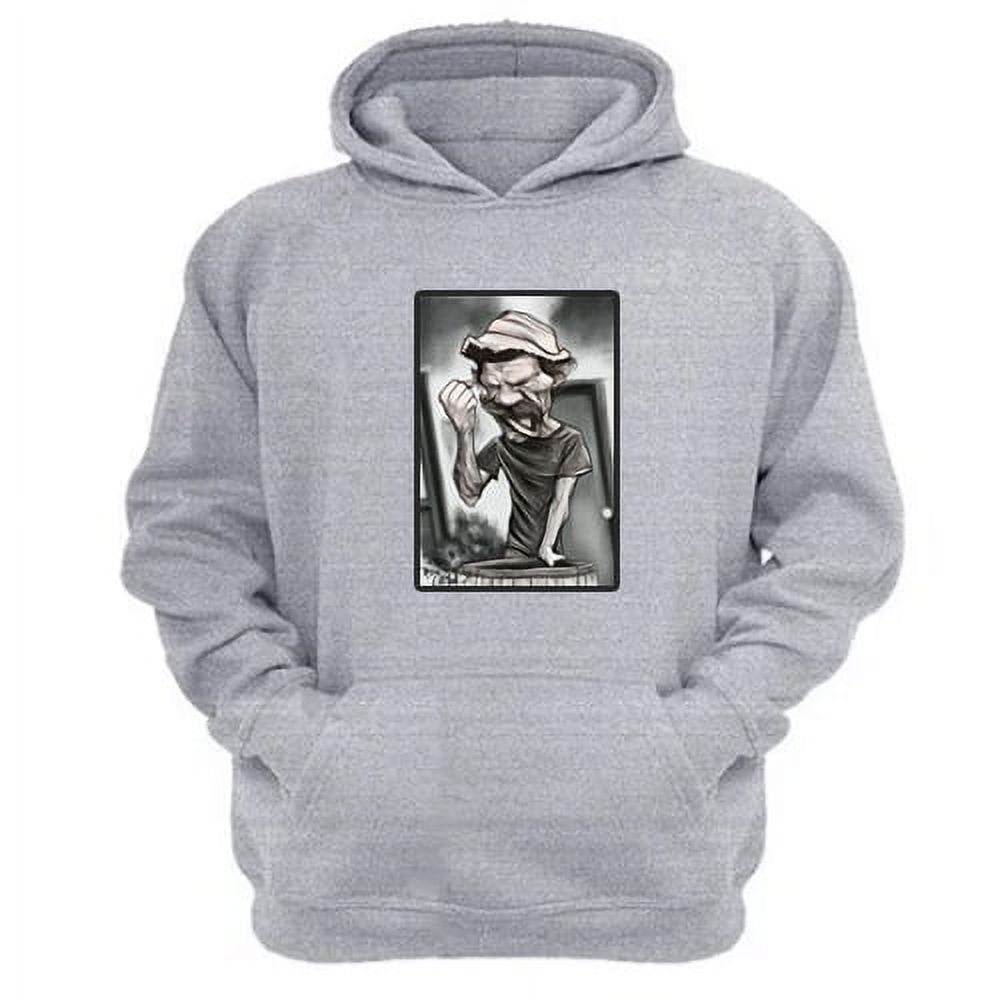 Genérico - Polerón Canguro Don Ramon Gris Claro Talla S Unisex