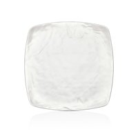 Kulsan - Plato Melamina Cuadrado Blanco 27 X 27 Cm Linea Carre