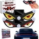 thumbnail image 1 of Luz coche ojos demonio solar inalámbrica USB-C recargable SUV camionetas, 1 of 8
