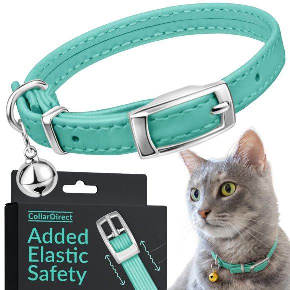 Collar para gato CollarDirect 30 cm Verde menta 11 g