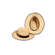 thumbnail image 2 of Sombrero de Playa Portofino Dryhood Cómodo y Elegante Café, 2 of 2