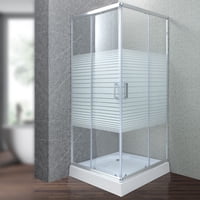 Shower Door Joytek Recto Strava Blanco 70X70X198 Cm (Incluye Receptáculo)