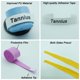 thumbnail image 2 of Pickleball Paddle Grip Tannius, paquete de 6 unidades, colores mezclados, 2 of 6