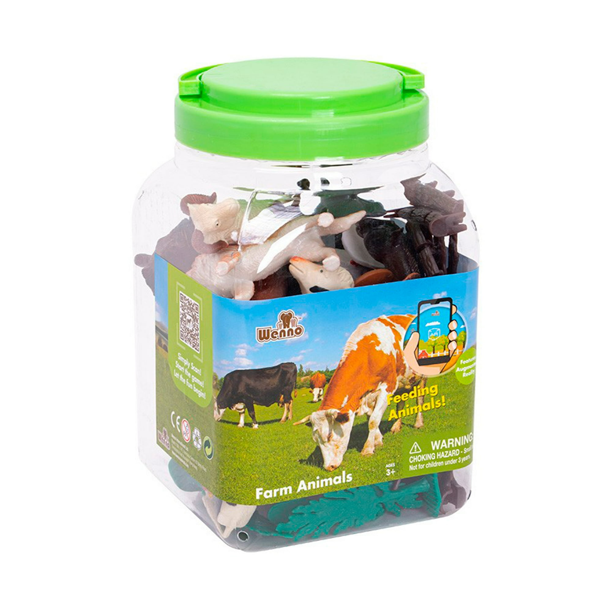 Set Didáctico Animal De La Granja Wenno 30uds