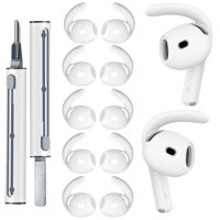 Auriculares De Silicona Ysiueng Para Airpods 4, 5 Pares, Blancos