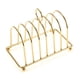 thumbnail image 1 of Soporte Para Estante Para Tostadas, Decoración De Encimera Portátil, Soporte Para Pan, Soporte Para Pan Dorado, 1 of 5
