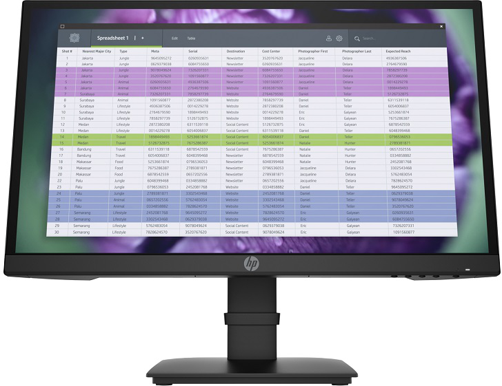 Hp - Monitor P22 G4 22 Fhd Hdmi Displayport Reacondicionado