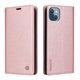 thumbnail image 2 of Funda Billetera de Cuero para iPhone 14 Plus con Tarjetero y Soporte - Tapa Magnética Rosa, 2 of 6
