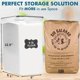 thumbnail image 2 of Contenedores de almacenamiento de alimentos Shazo extra grandes de 9.5 L (321 oz), 2 unidades, 2 of 8