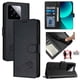 thumbnail image 5 of Funda tipo cartera FOXDOCK para Xiaomi 14 5G con soporte, ranuras, RFID, diseño de gato, 5 of 5